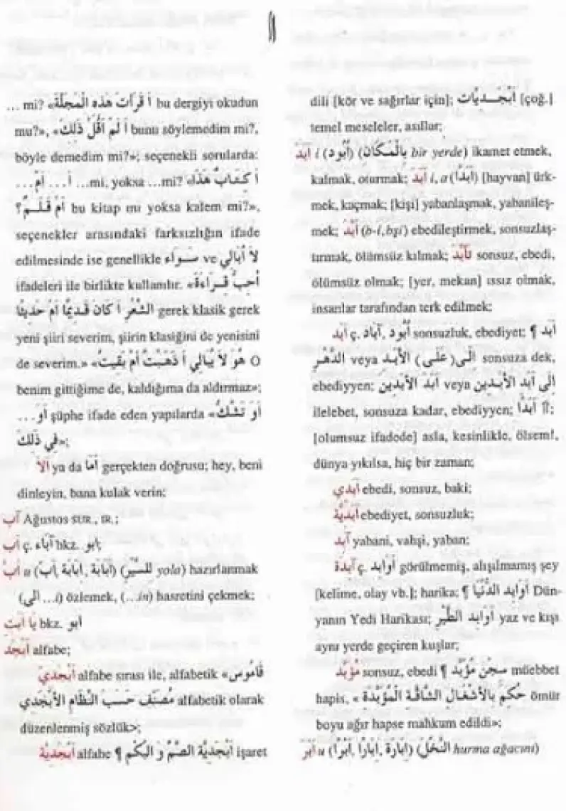 Arapça - Türkçe Sözlük - Serdar Mutçalı