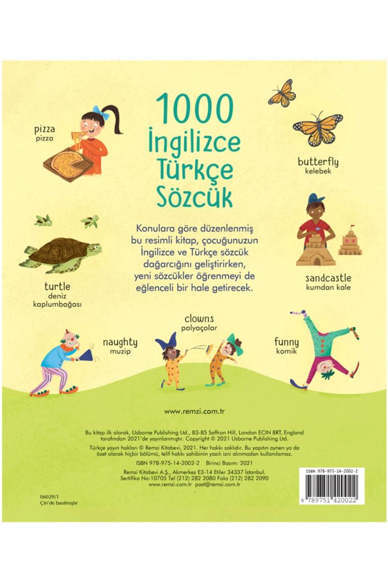 1000 Ingilizce Türkçe Sözcük