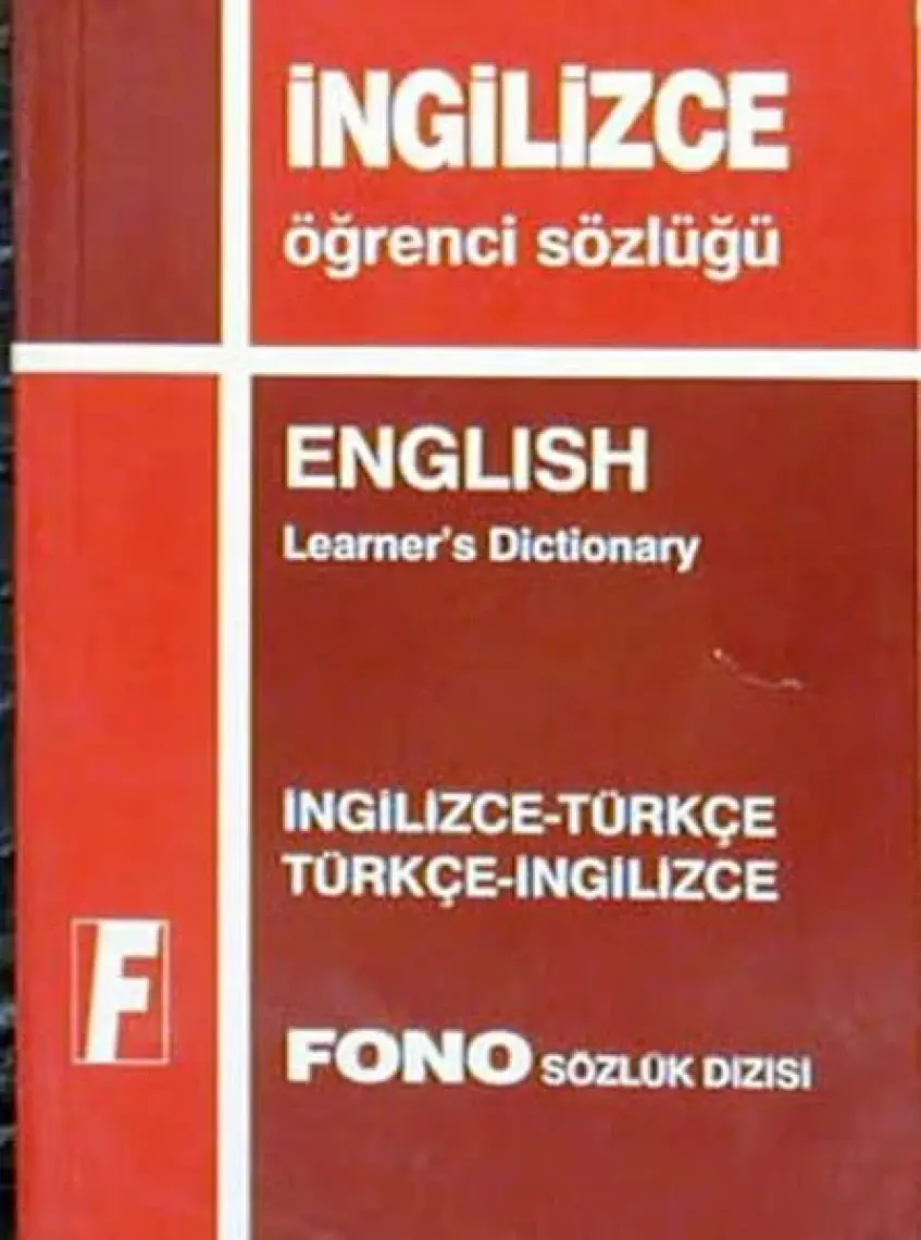 Fono Yayınları Fono İngilizce / Türkçe - Türkçe / İngilizce Standart Sözlük