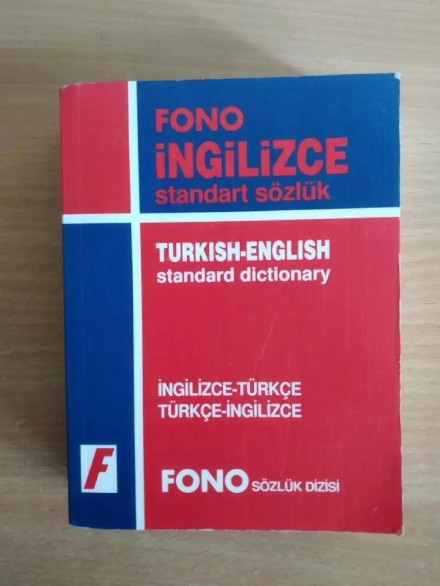 Fono Yayınları Fono İngilizce / Türkçe - Türkçe / İngilizce Standart Sözlük