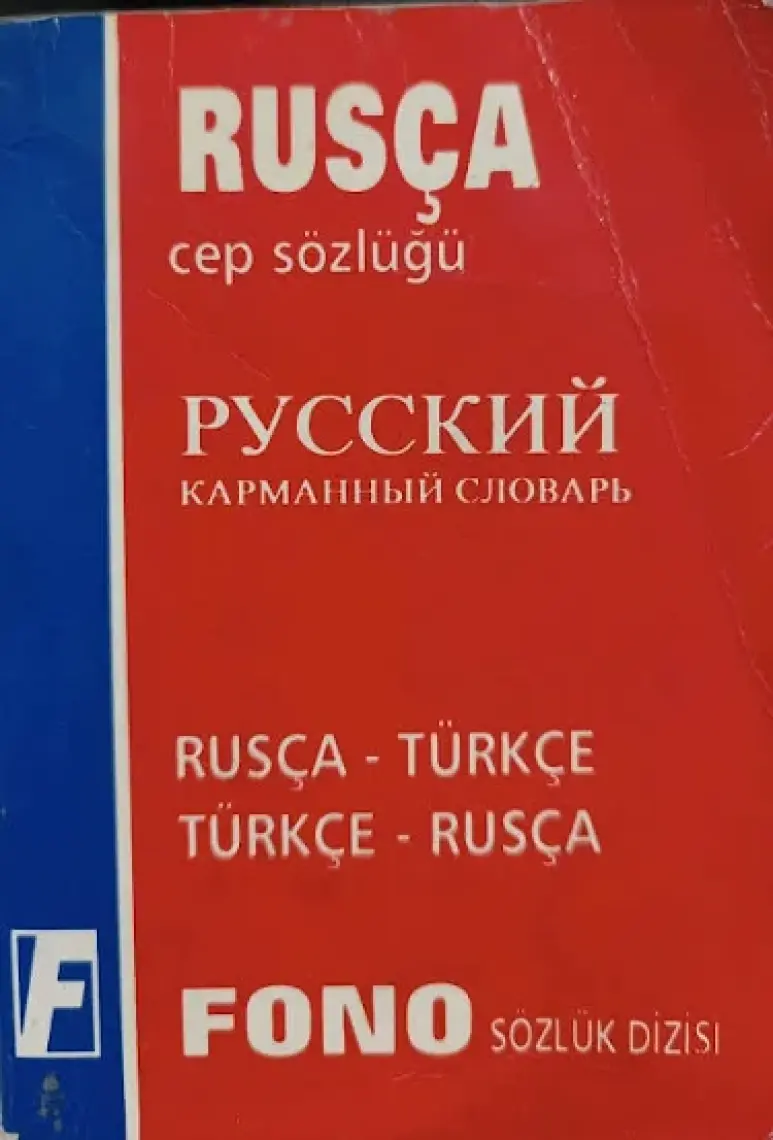 Fono Yayınları Fono Rusça / Türkçe - Türkçe / Rusça Cep Sözlüğü