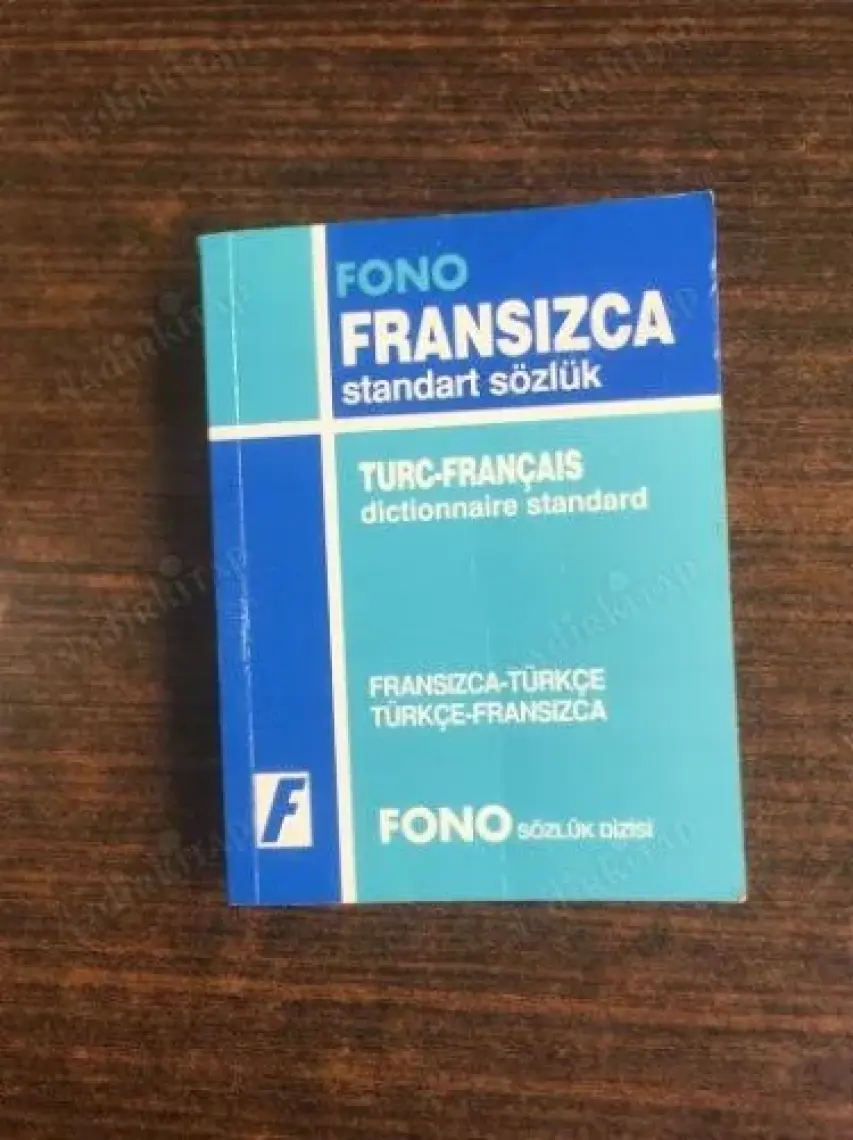 Fono Yayınları Fono Fransızca / Türkçe - Türkçe / Fransızca Standart Sözlük