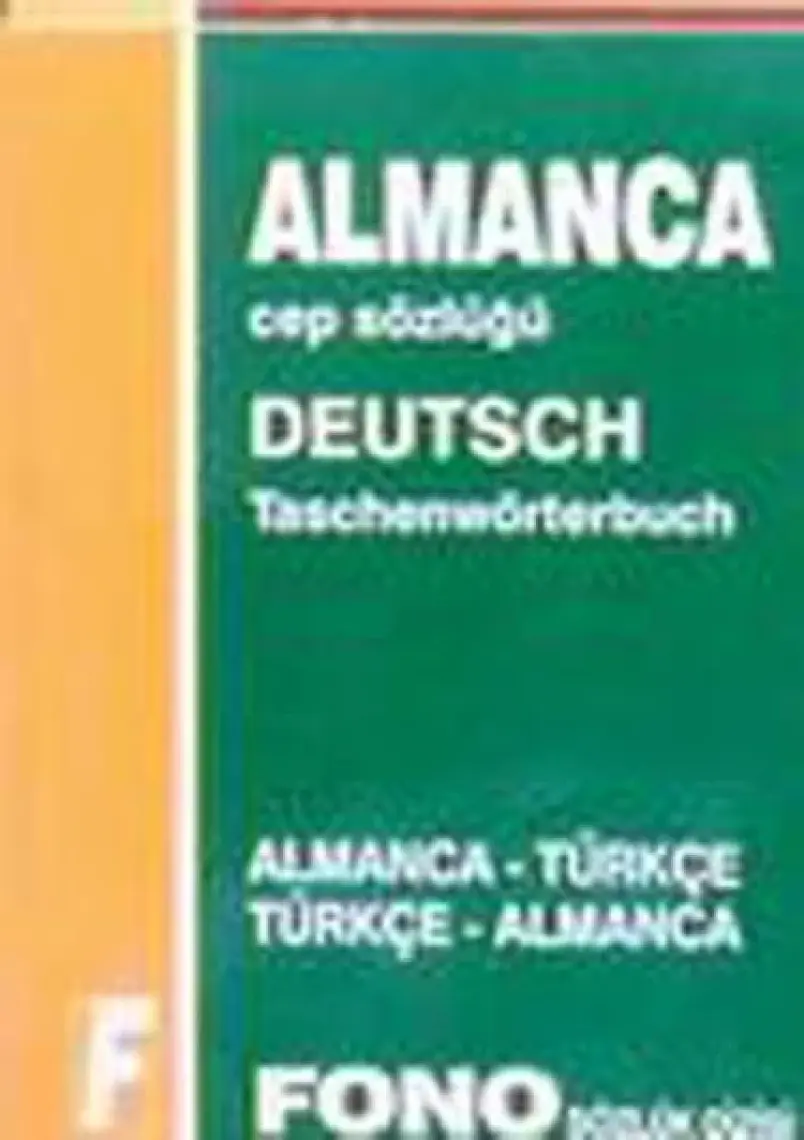 Fono Yayınları Fono Almanca / Türkçe - Türkçe / Almanca Cep Sözlüğü