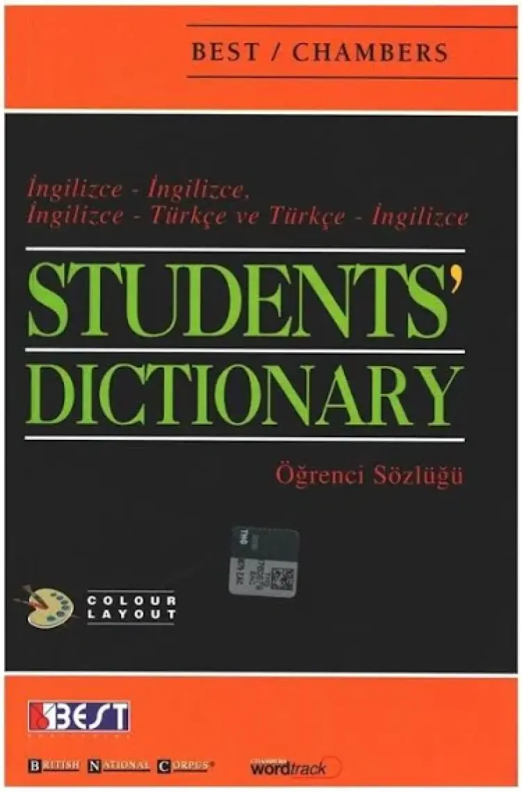 Best Publishing Best Chambers Student Dictionary Öğrenci Sözlüğü