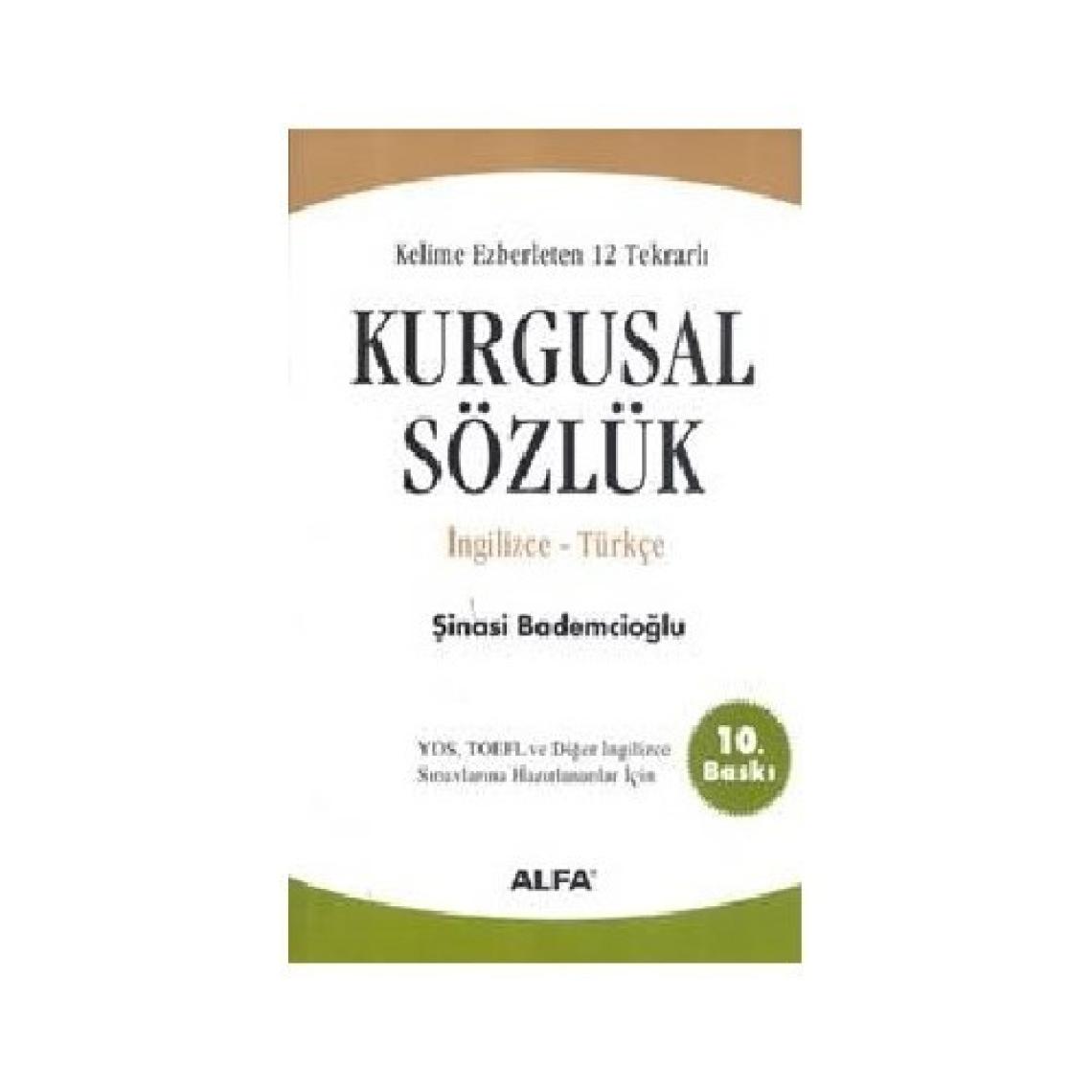 Alfa Yayınları Kurgusal Sözlük (İngilizce - Türkçe )
