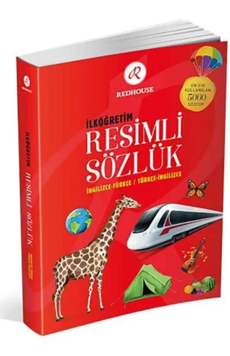 Redhouse Yayınları Resimli İlköğretim Sözlüğü İngilizce-Türkçe