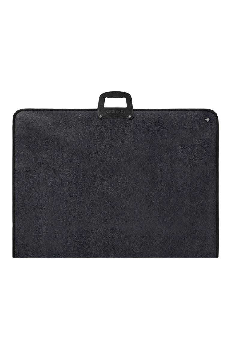 50x70 cm (55x75 cm) (EN BÜYÜK BOY) Resim - Proje Çantası Siyah (Üniversite, Teknik Lise)