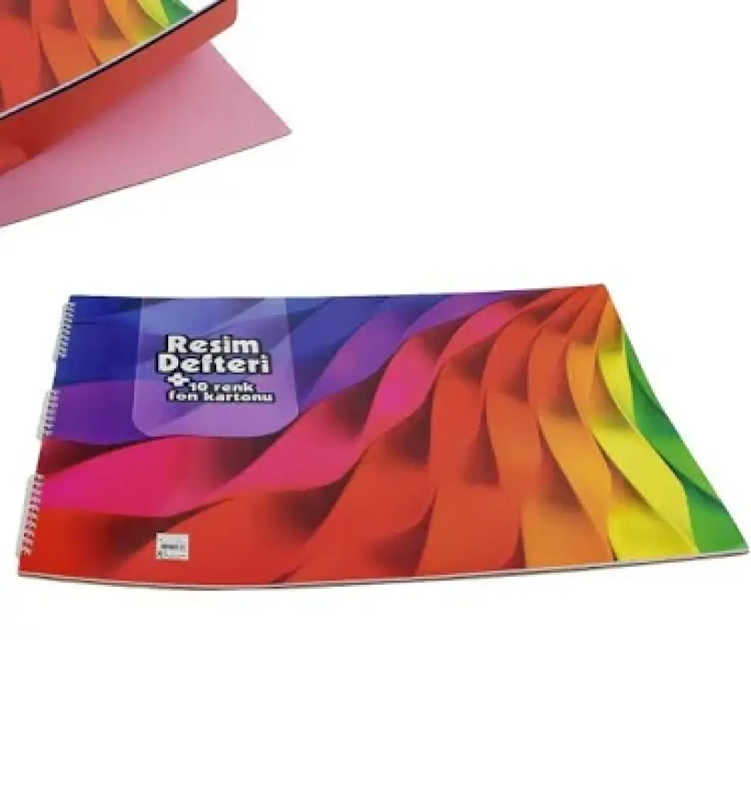 Keskin Color Srpiralli Resim Defteri 35X50 Cm 10+10 Yaprak Fon Kartonlu 301520-99