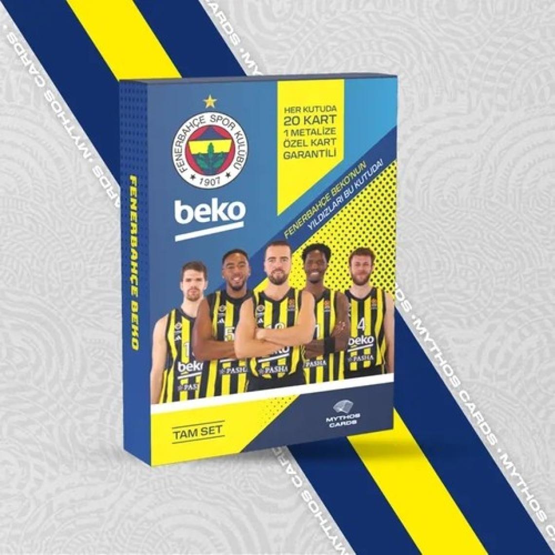 Mythos Cards Fenerbahçe Erkek Basketbol Tam Set Sezon Kartları - Kutu