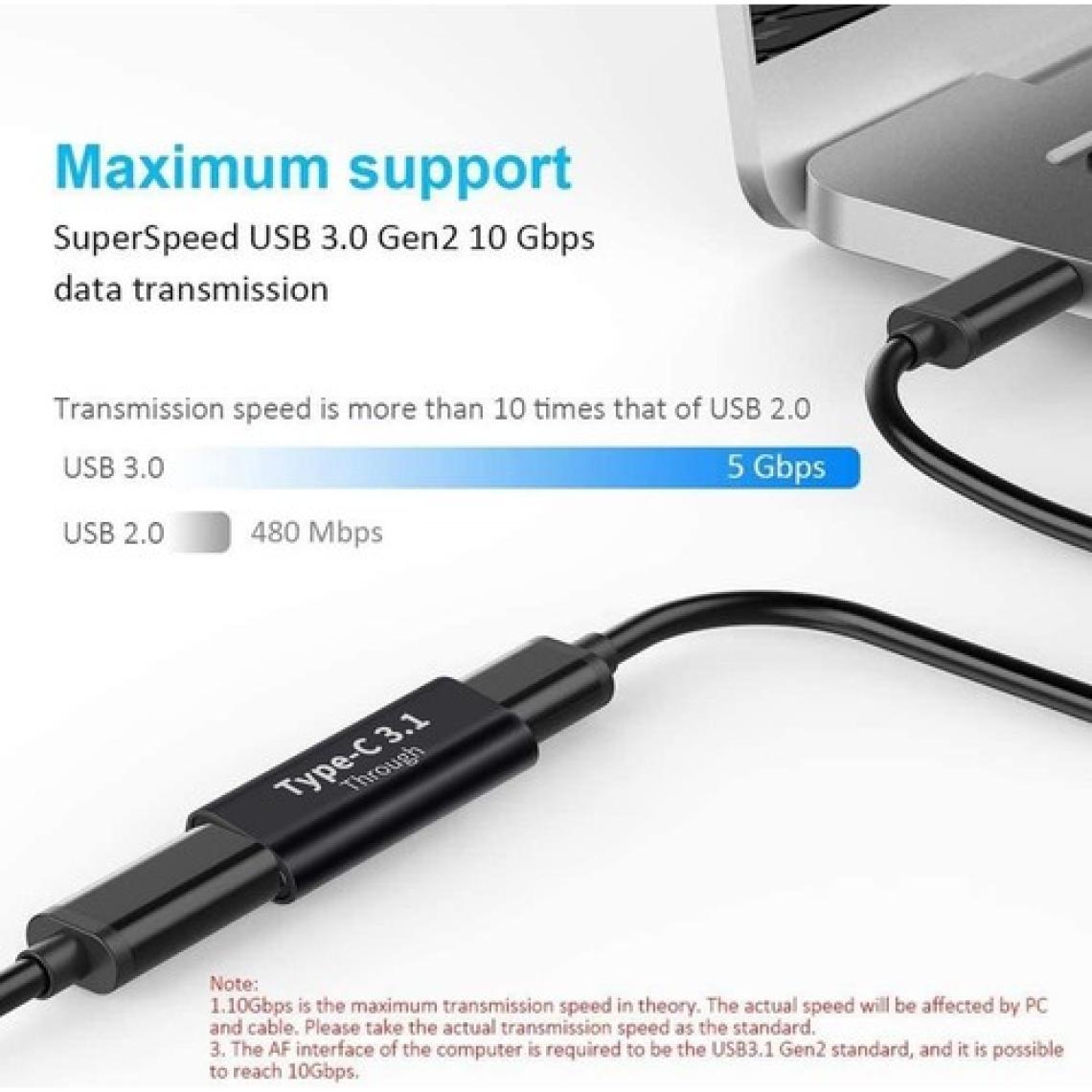 Temiz Pazar Type C USB 3.1 Dişi Dişi Çevirici Dönüştürücü Adaptör