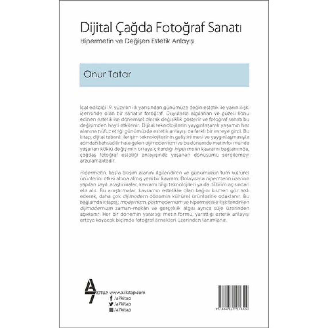 Dijital Çağda Fotoğraf Sanatı - Onur Tatar