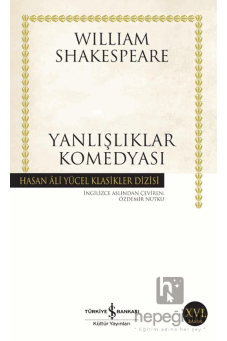 Yanlışlıklar Komedyası - Hasan Ali Yücel Klasikleri