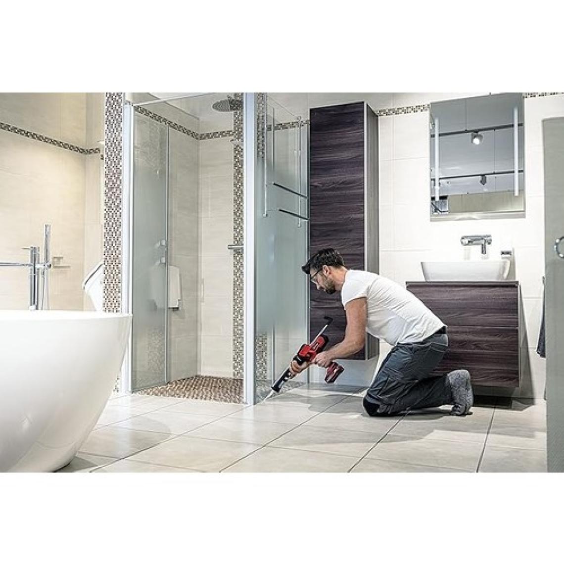 Einhell Akülü Silikon Tabancası TE-SG 18/10 Li-Solo Power X-Change (18 V, 310 ml kartuşlar için, 2.000 N'ye kadar dağıtım gücü, ayarlanabilir güç, akü dahil değildir) - 4522250