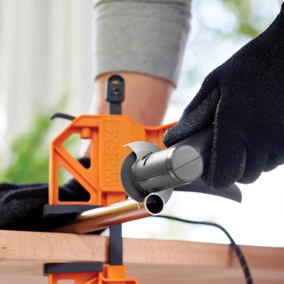 Worx WX741.9 Makerx 20VOLT Kömürsüz Profesyonel 50MM Avuç Taşlama + 3 Aksesuar (Akü Dahil Değildir)