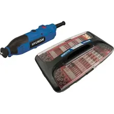 Hyundai HGRV187 Mini Taşlama Gravür Seti 135W 187 Parça