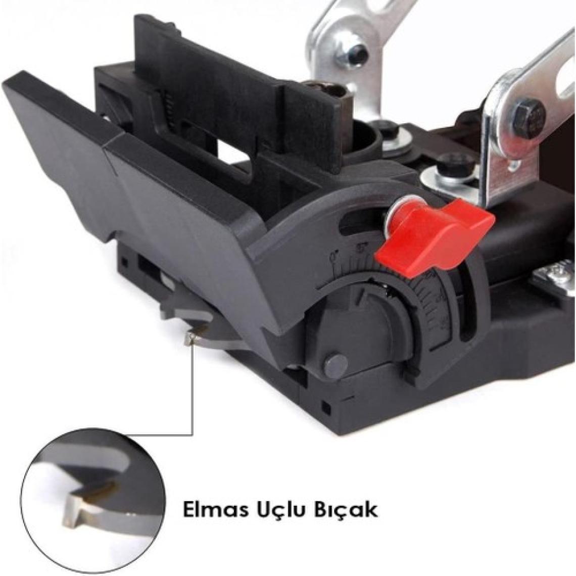 Rox Wood 0158 Avuç Taşlama Için Bisküvi Kavela Zıvana Açma Aparatı