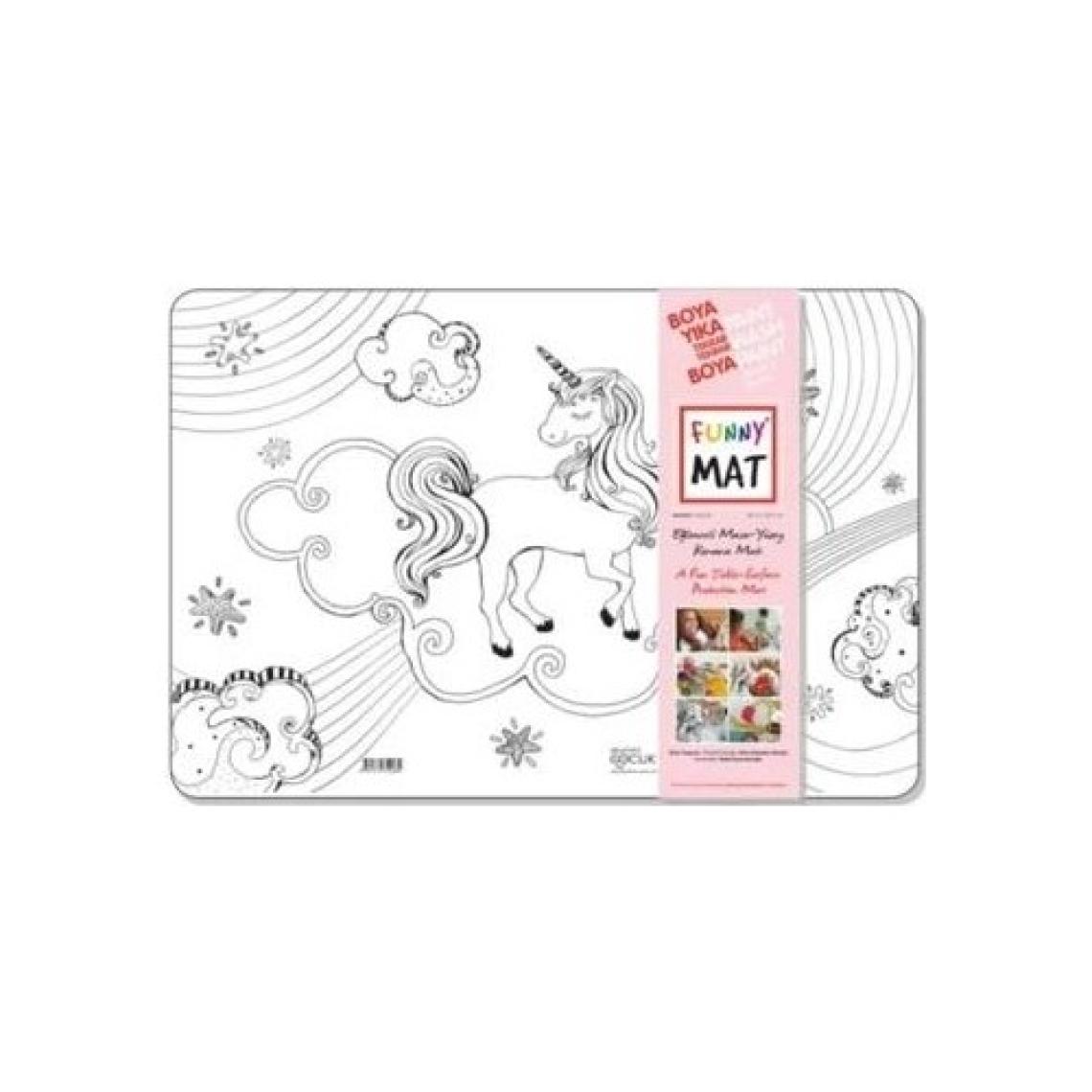 Akademi Çocuk-Funny Mat - Unicorn