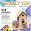 Südor Ahşap Maket Uçak Boyama Seti 15X15X6 cm N:MD201