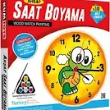 Kumtoys Ahşap Saat Boyama