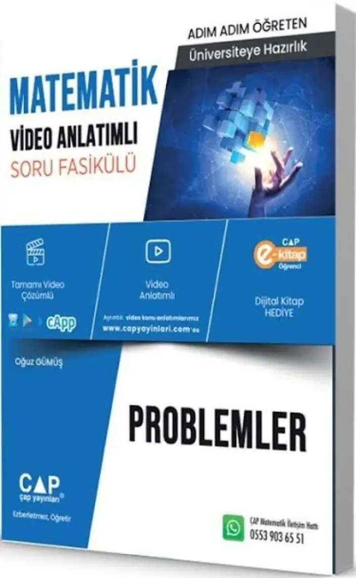 Çap Yayınları Problemler Konu Anlatımlı Soru Fasikülü 2022
