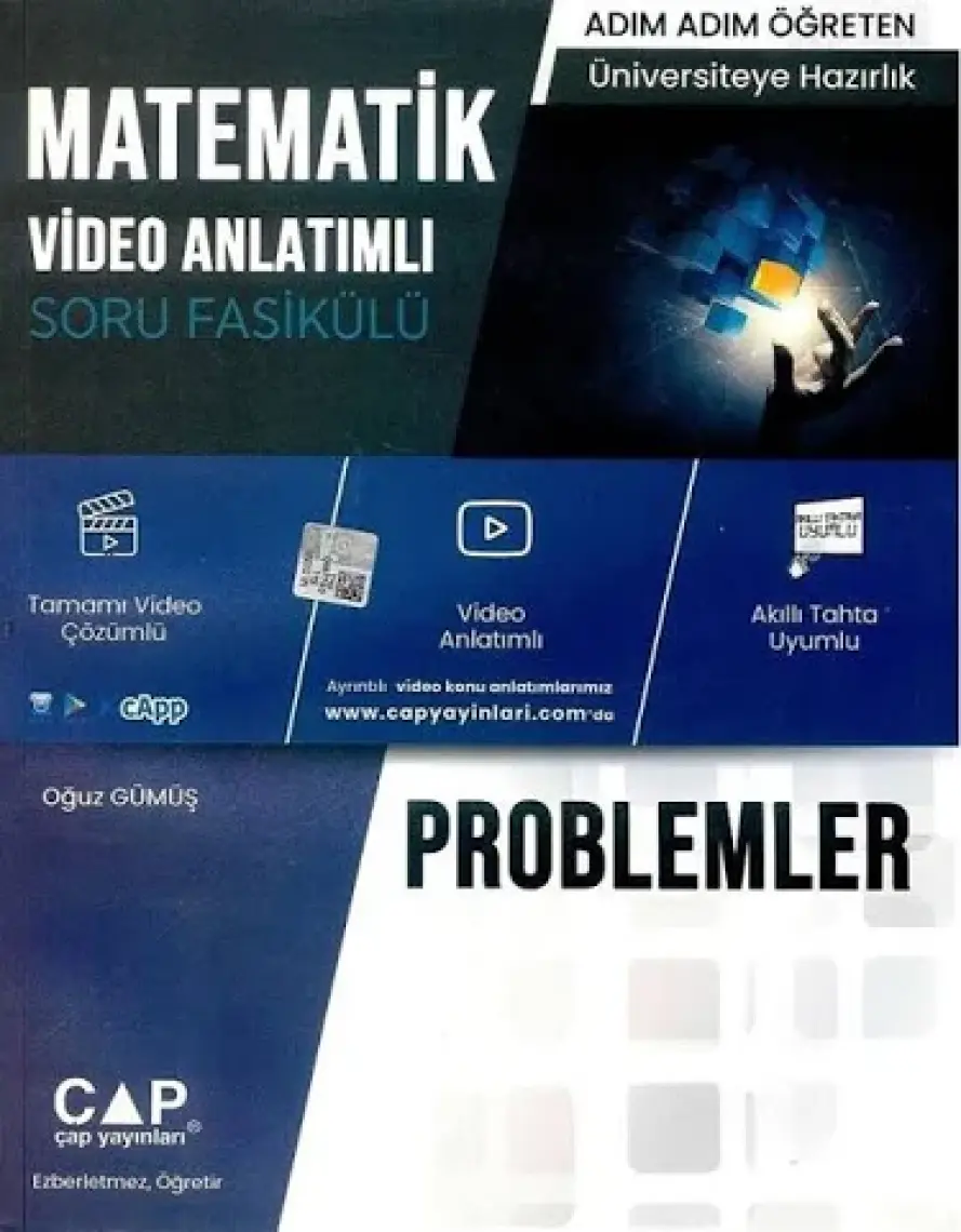 Çap Yayınları Problemler Konu Anlatımlı Soru Fasikülü 2022