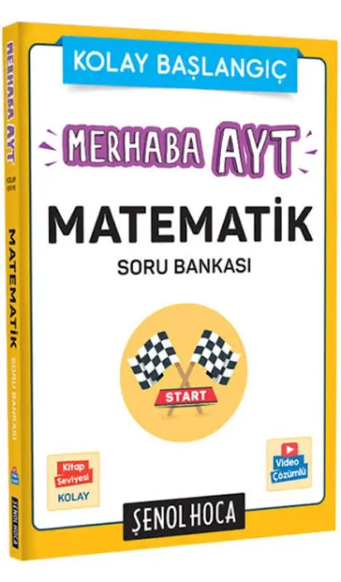 Şenol Hoca Yayınları Merhaba AYT Matematik Soru Bankası