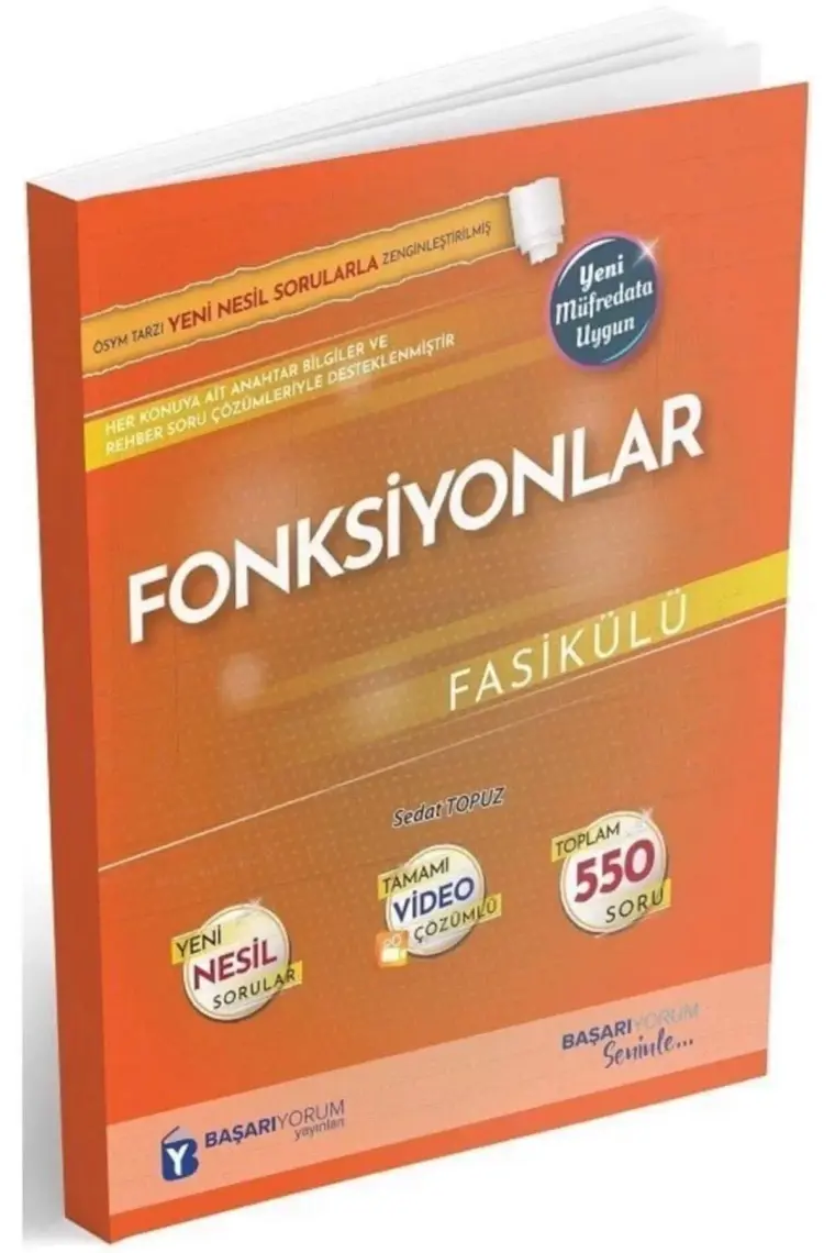Başarıyorum Yayınevi Fonksiyonlar Fasikülü