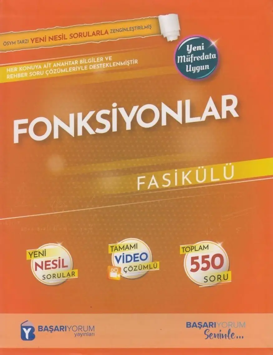 Başarıyorum Yayınevi Fonksiyonlar Fasikülü