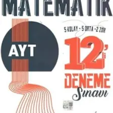 Orijinal Yayınları  Mikro AYT Matematik 12'Li Deneme Sınavı