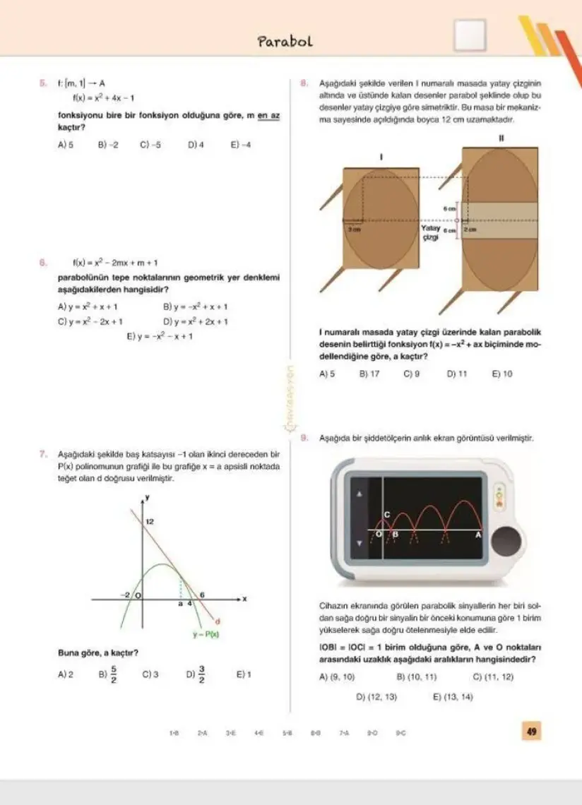 Rasyonel Yayınları Navigasyon AYT Matematik Soru Bankası