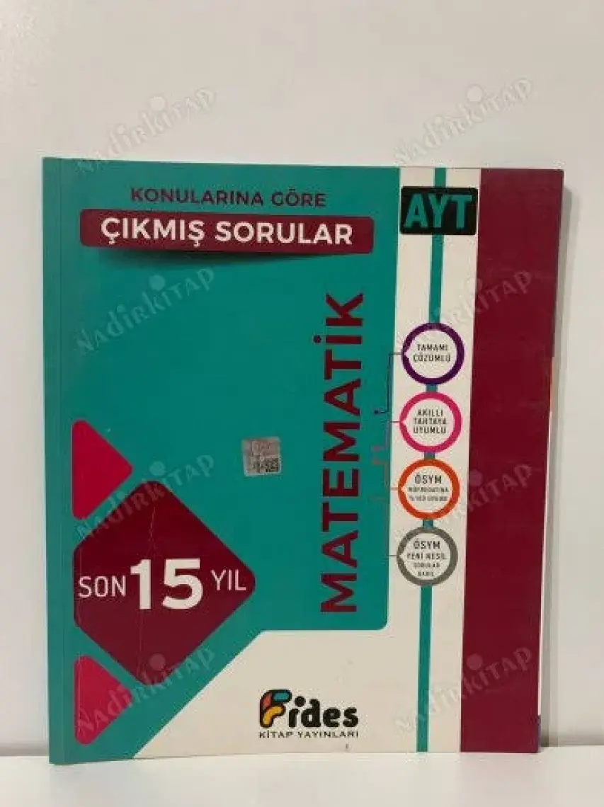 Fides Yayınları 2022 Ayt Matematik Son 15 Yıl Konularına Göre Çıkmış Sorular