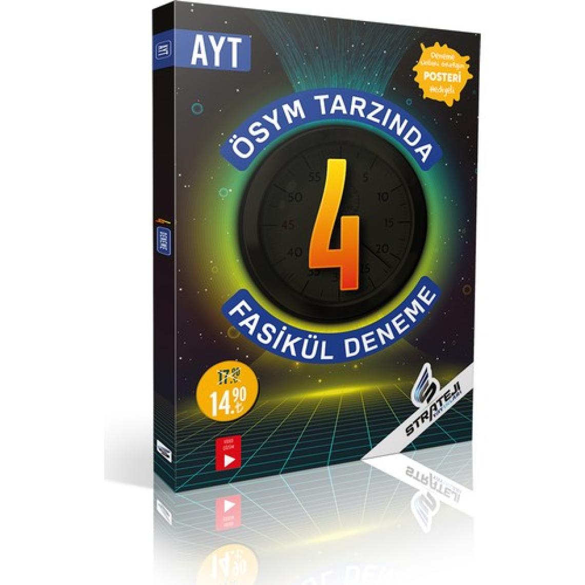 Strateji Yayınları Ayt Ösym Tarzında 4'lü Fasikül Deneme