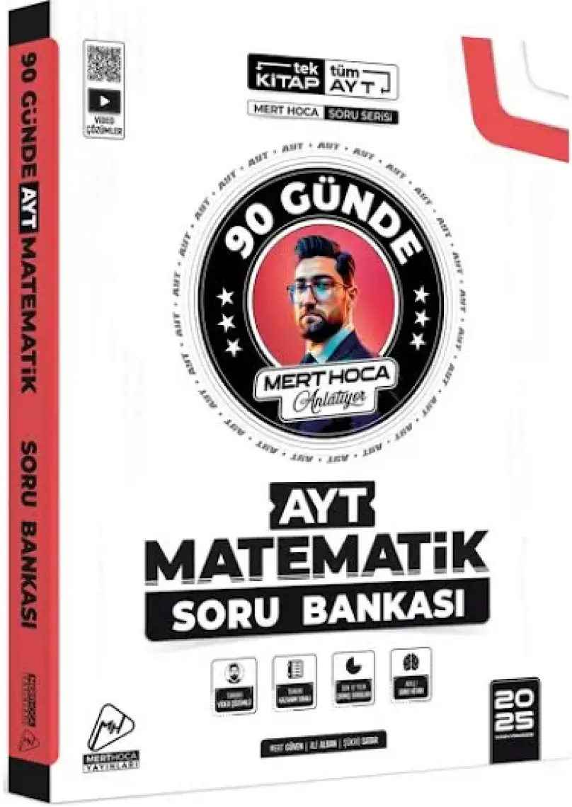 Mert Hoca Yayınları 2025 90 Günde AYT Matematik Soru Bankası