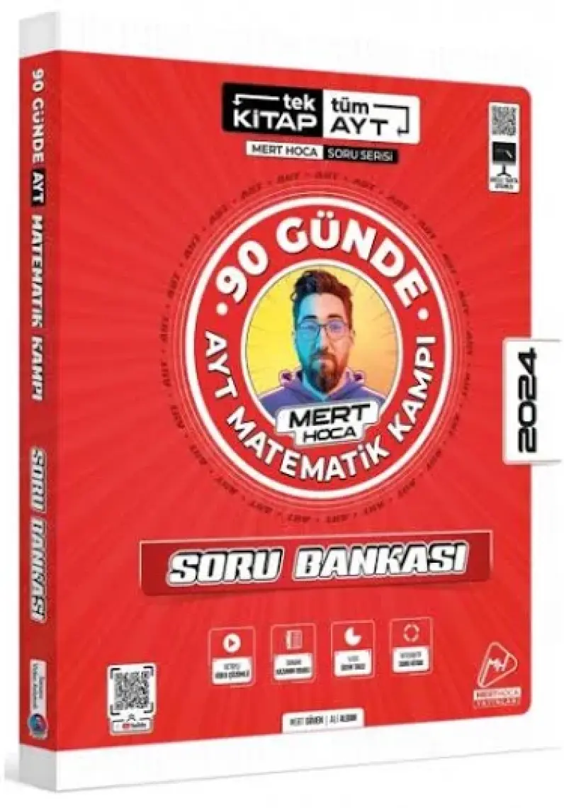 Mert Hoca Yayınları 2025 90 Günde AYT Matematik Soru Bankası