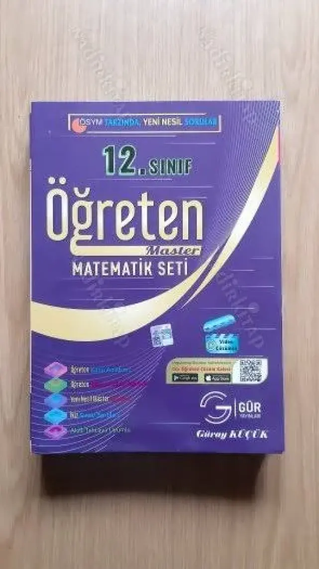 Gür Yayınları 12.Sınıf Öğreten Master Matematik Seti