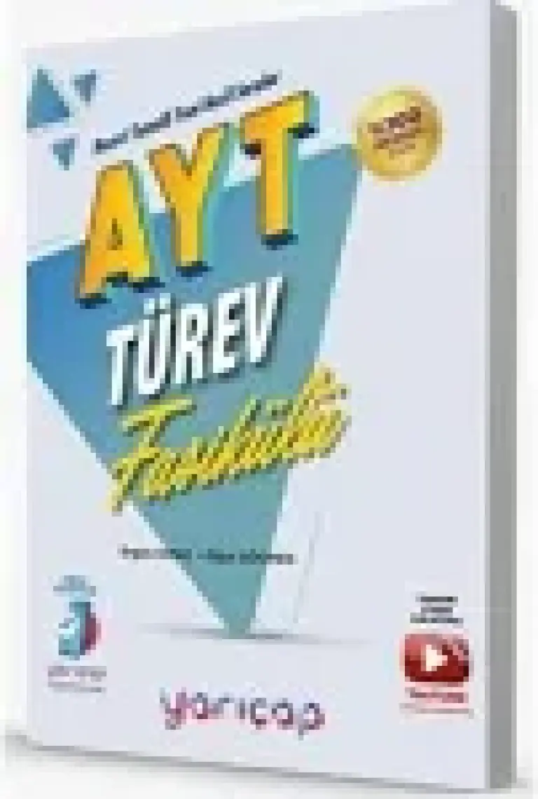 Yarıçap Yayınları AYT Türev Fasikülleri