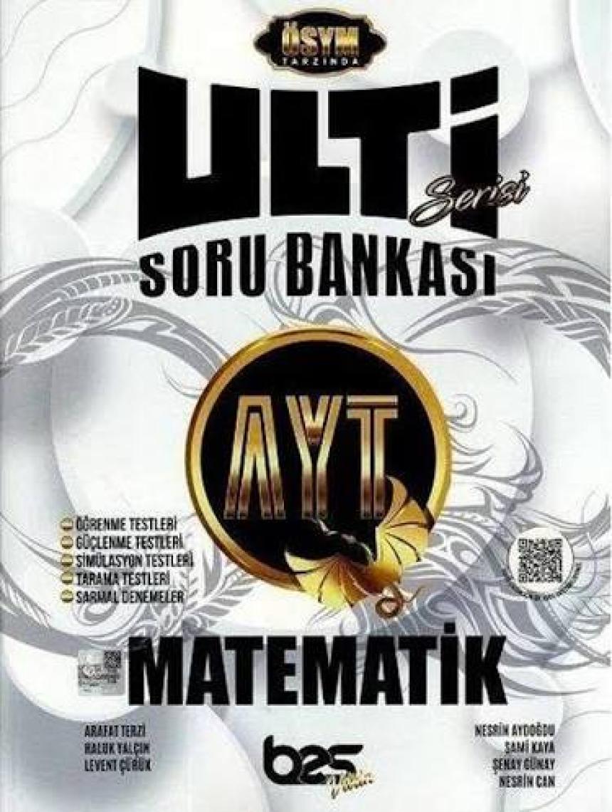 Bes yayınları AYT Matematik Ulti Serisi Soru Bankası