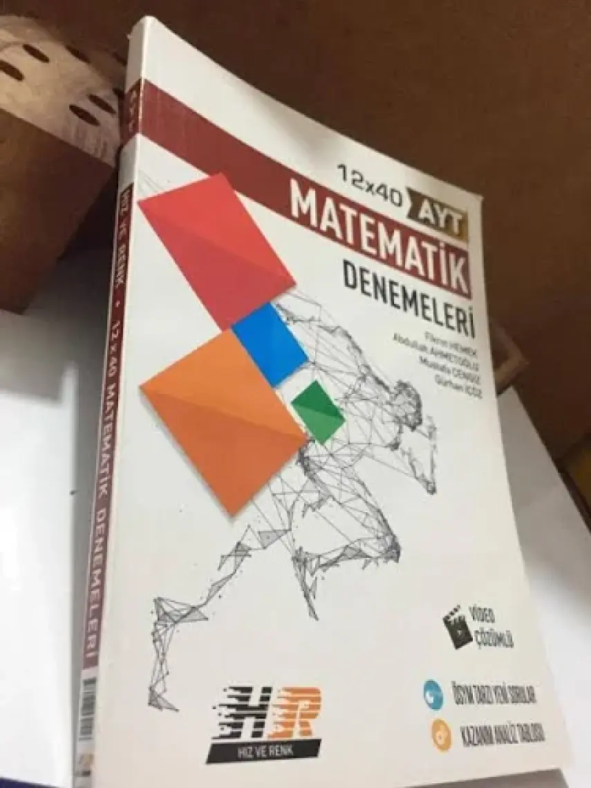 Hız ve Renk Yayınları AYT Matematik 12x40 Denemeleri