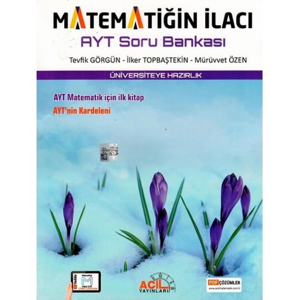 Acil Yayınları AYT Matematiğin İlacı Soru Bankası - İlker Topbaştekin