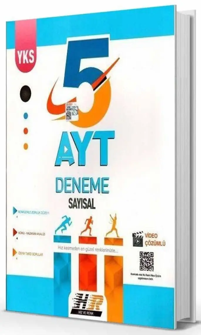 Hız ve Renk Yayınları AYT Sayısal 5'li Deneme
