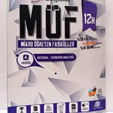 Orijinal Yayınları Mikro 12. Sınıf Matematik MÖF Mikro Öğreten Fasiküller 2025