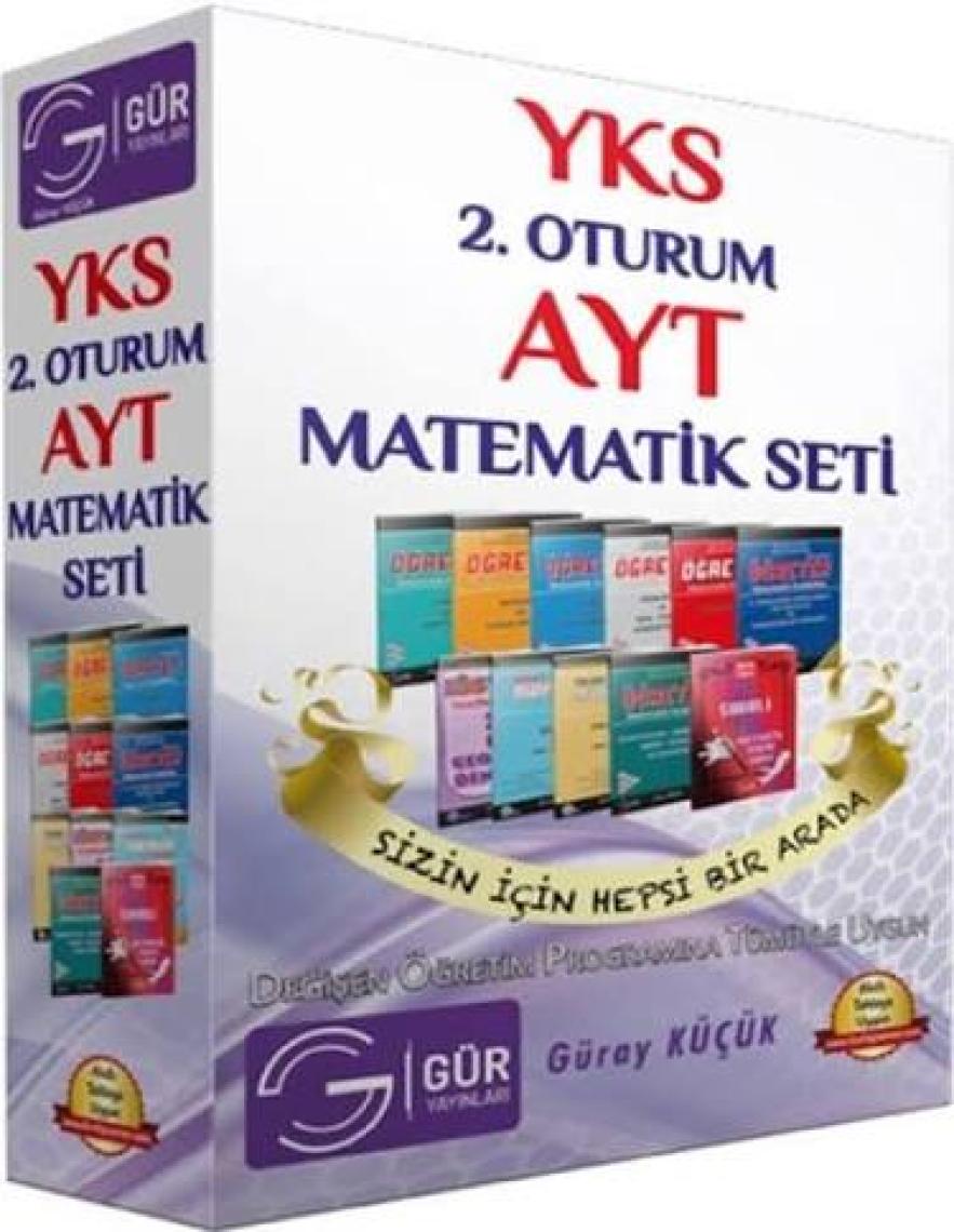 Gür Yayınları Öğreten AYT  Matematik Set