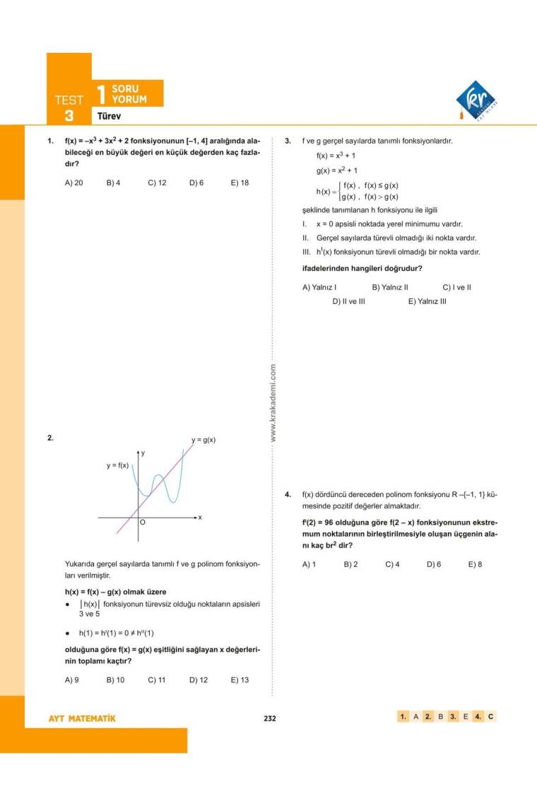 Eyüp B. AYT Matematik Soru Bankası