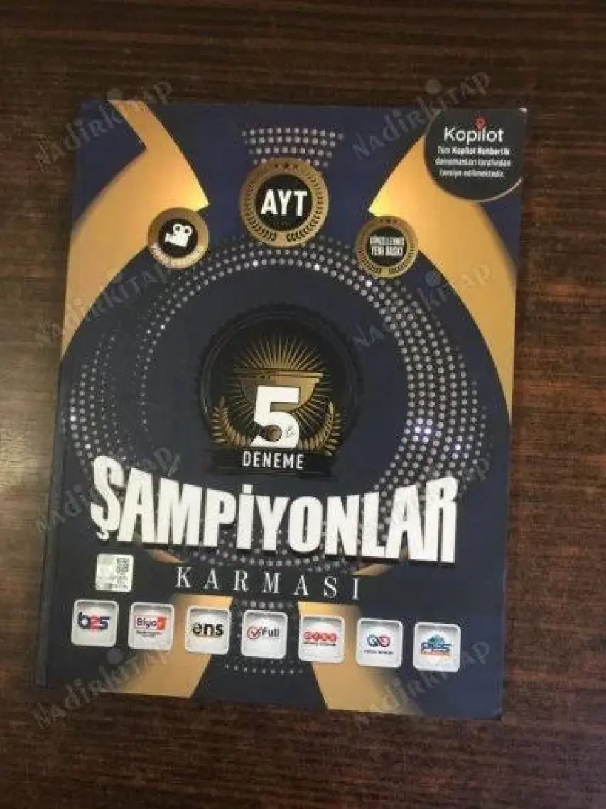 Akademi Denizi Yayınları Şampiyonlar Karması AYT 5 Deneme