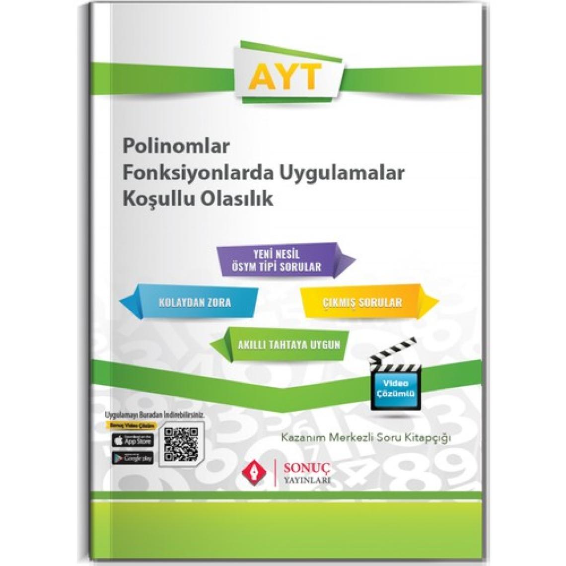 Sonuç Yayınları  AYT Matematik Modüler Set Soru Bankası
