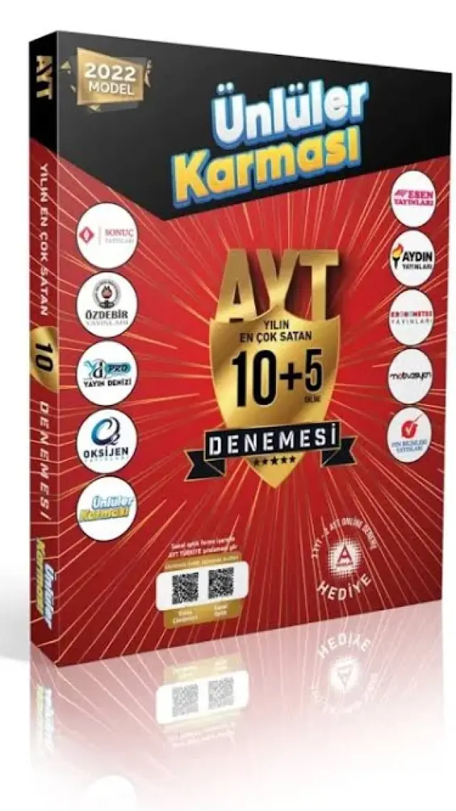 Ünlüler Karması AYT 10-5 Deneme 2022 Model