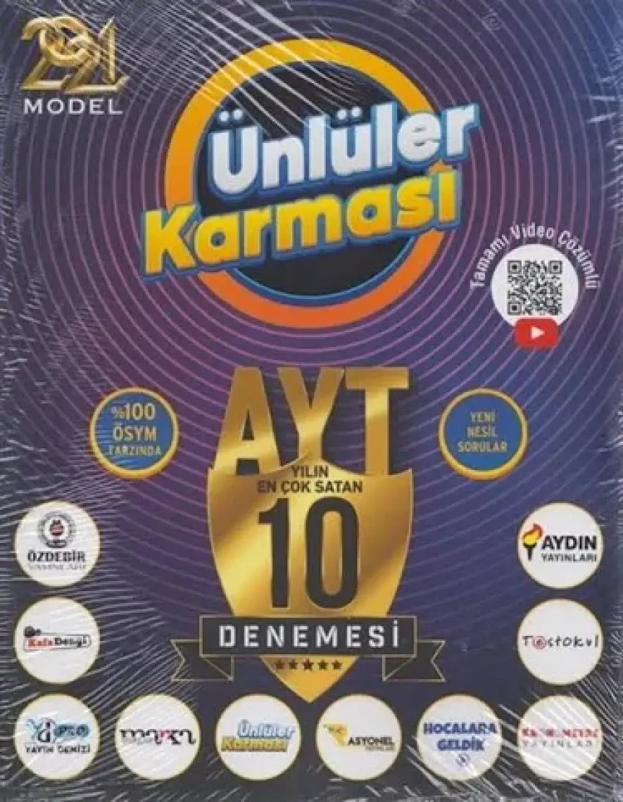 Ünlüler Karması AYT 10-5 Deneme 2022 Model