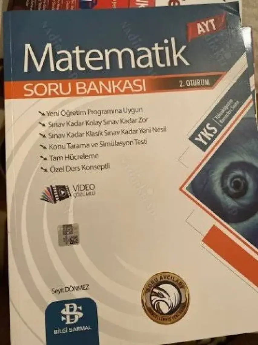 Bilgi Sarmal Yayınları AYT Matematik Soru Bankası