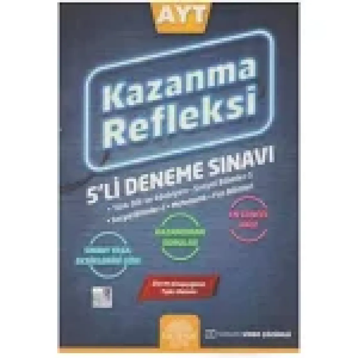 Tammat Yayıncılık AYT Kazanma Refleksi 5'li Deneme Sınavı