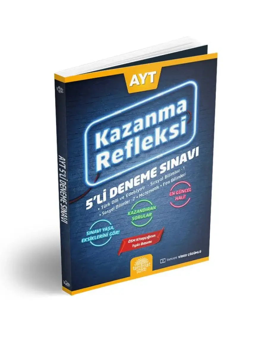 Tammat Yayıncılık AYT Kazanma Refleksi 5'li Deneme Sınavı